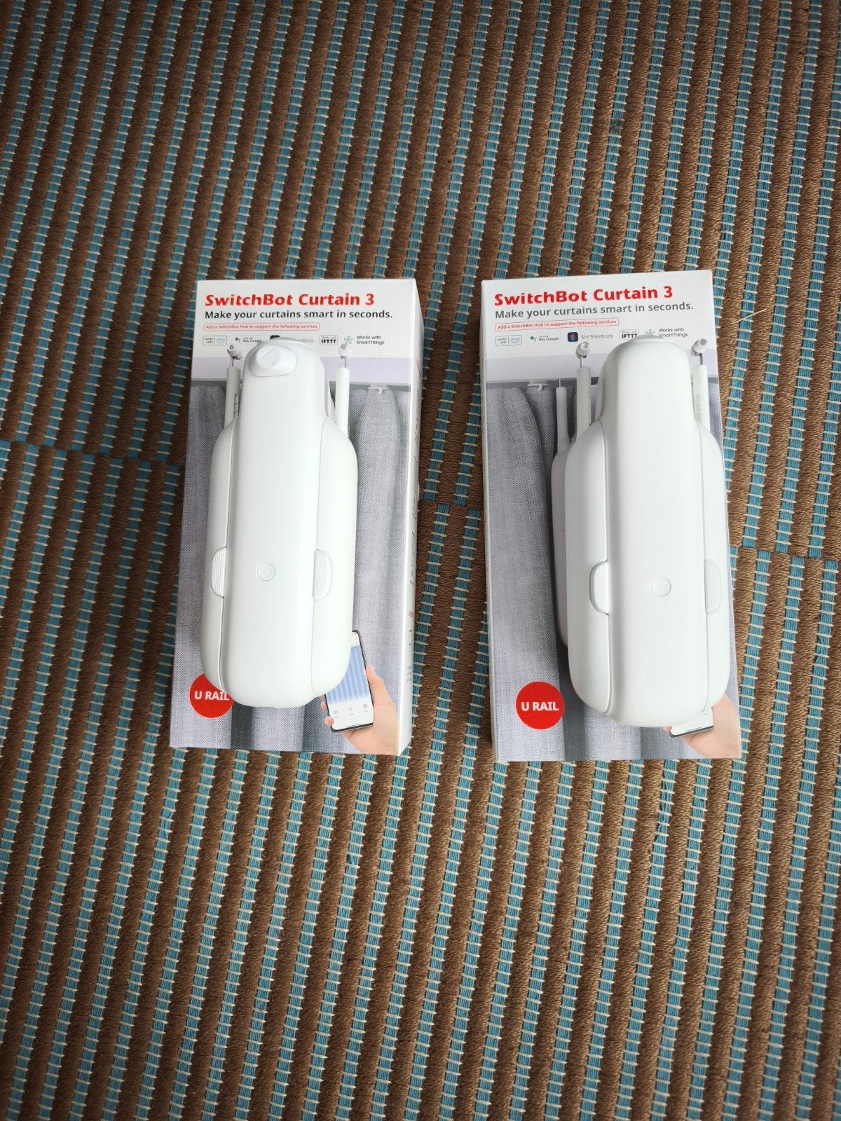 SwitchBot Curtain 3 U rail, Huis en Inrichting, Overige merken, Wit, Nieuw, Ophalen of Verzenden