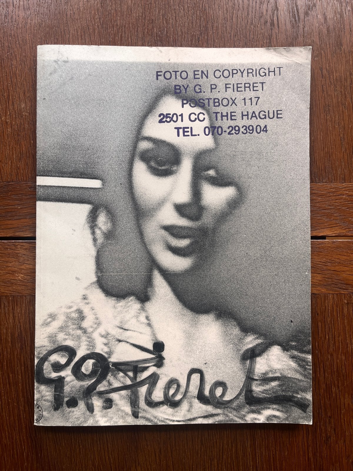 Zeldzaam boek G.P. Fieret - Foto en Copyright, Ophalen of Verzenden, Zo goed als nieuw, Fotografen