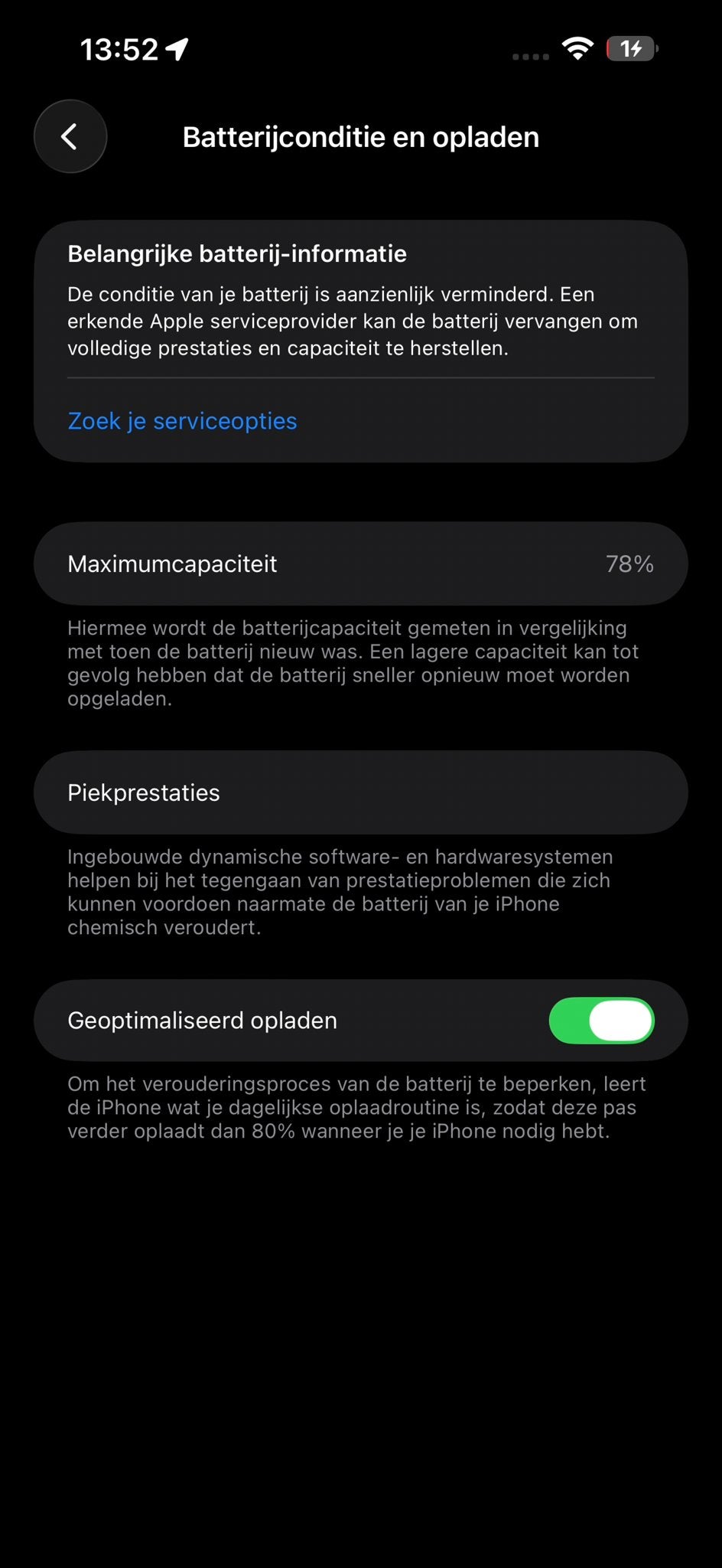 Foto 7 van iPhone 14 Pro Max 128GB Zwart - Batterij 78%