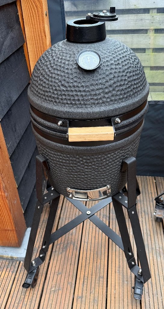 Kamado 16 inch, Tuin en Terras, Ophalen, Zo goed als nieuw, Met accessoires