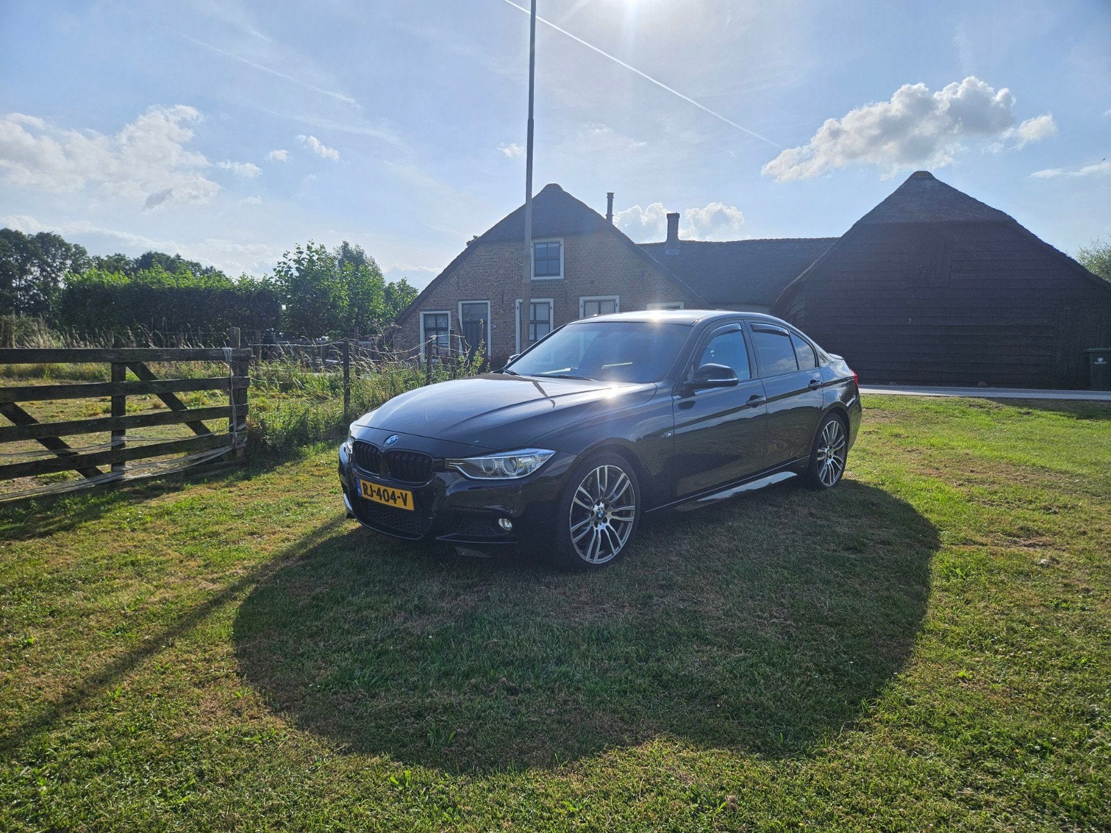 BMW 3-Serie 328i 245pk Xdrive Aut 2013 Zwart, Auto's, BMW, Automaat, 15 km/l, Zwart, 4 cilinders