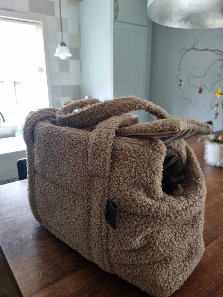 Honden tas,voor klein hondje ( beige), Ophalen of Verzenden, Nieuw