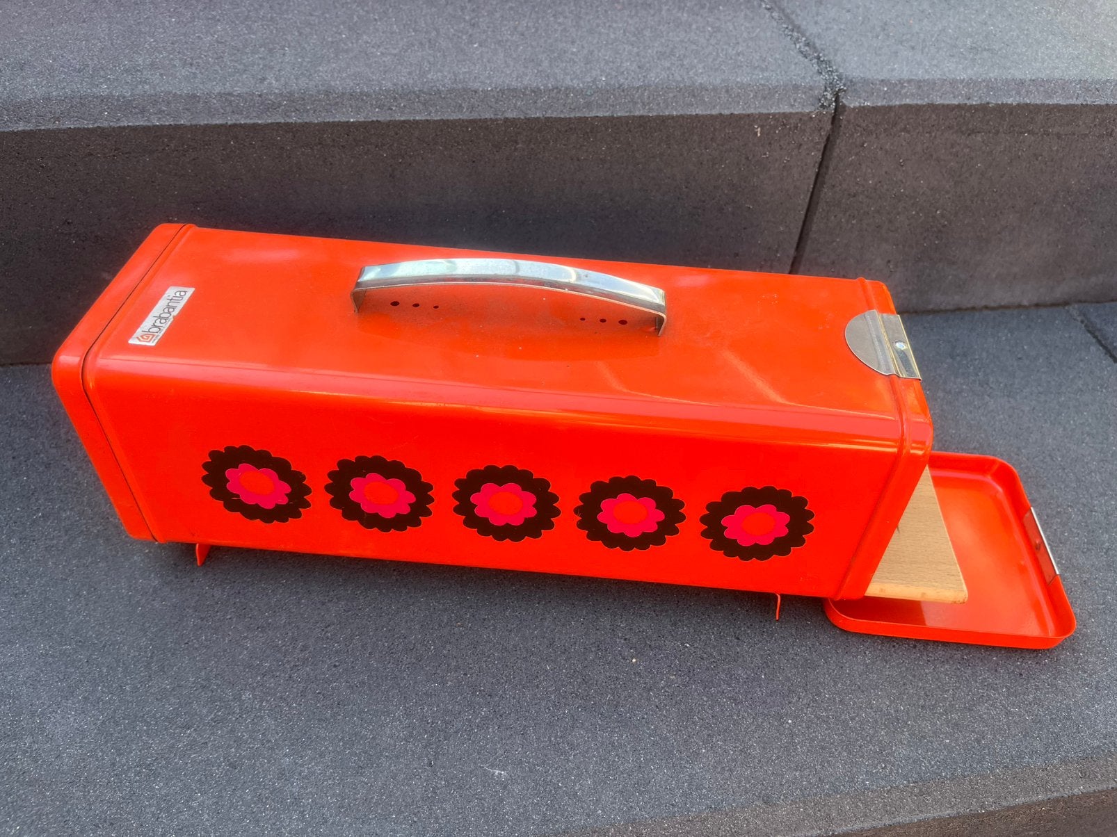2 Brabantia ontbijtkoekblikken, Ophalen of Verzenden, Gebruikt