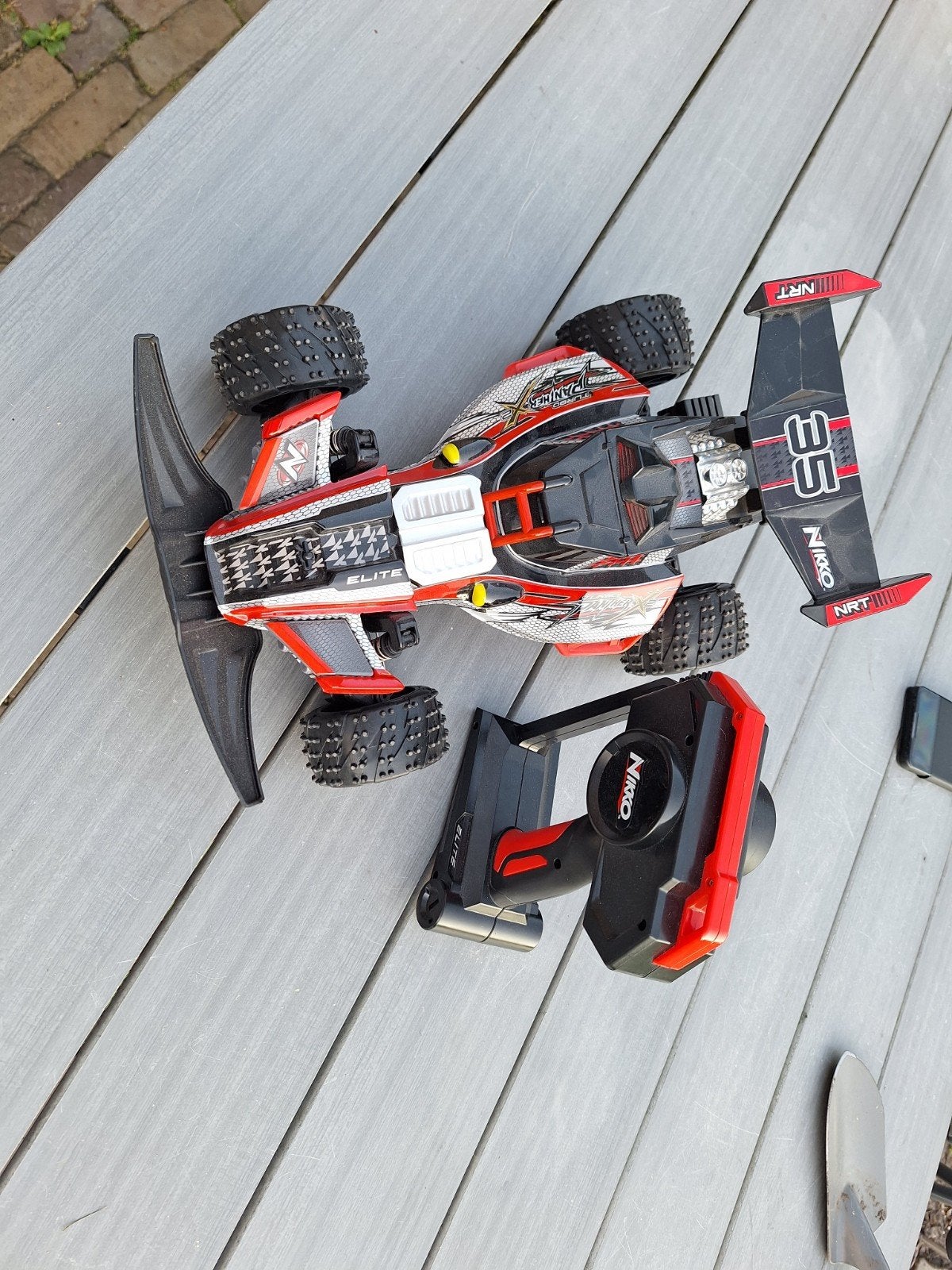 Nikko Elite RC Auto met Afstandsbediening, Hobby en Vrije tijd, Modelbouw | Radiografisch | Auto's, Gebruikt, Auto offroad, RTR (Ready to Run)