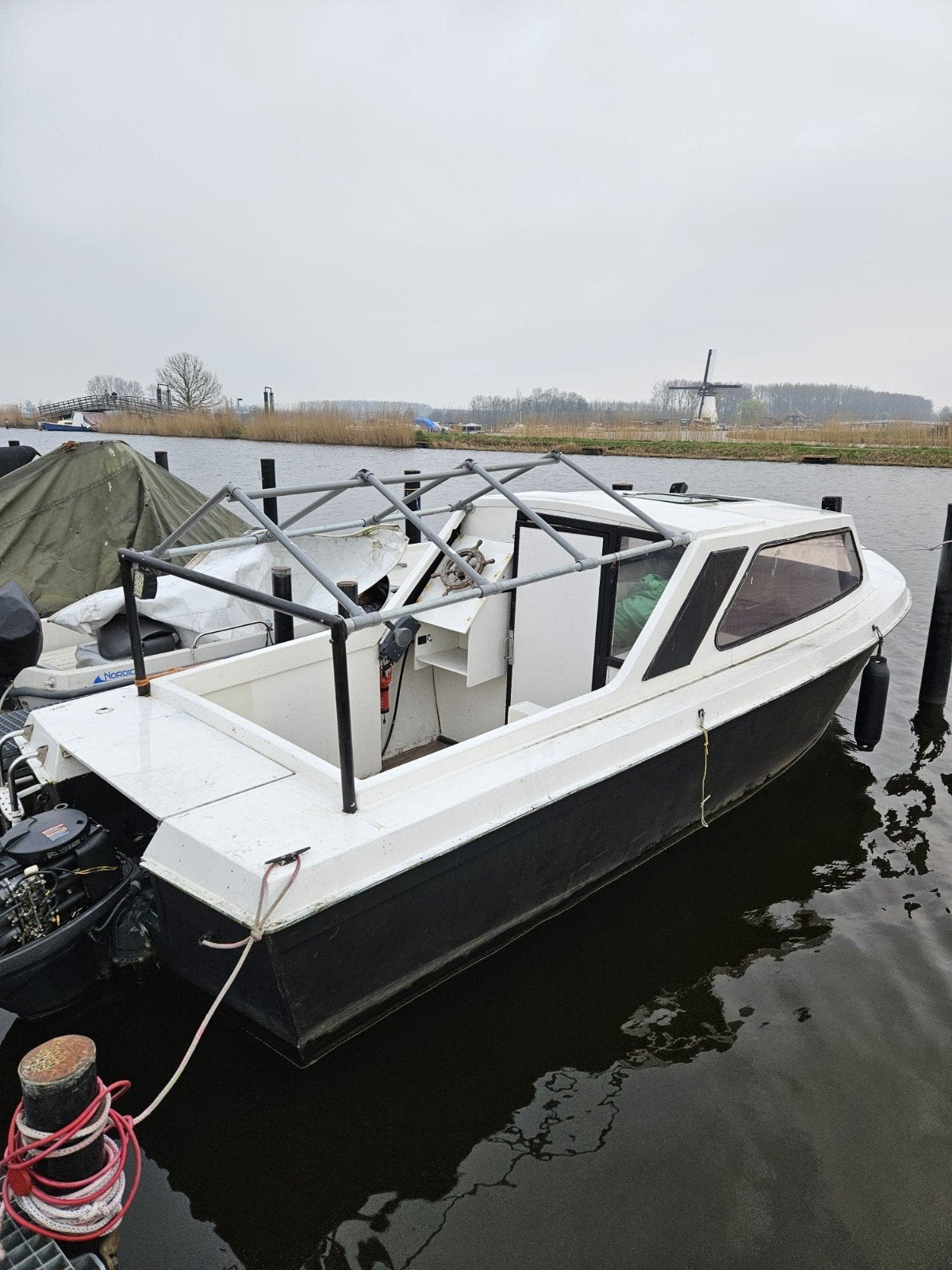 Compacte Kajuitboot met Yamaha 40pk Buitenboordmotor, Watersport en Boten, Overige merken, Gebruikt, Kajuitboot, 6 m