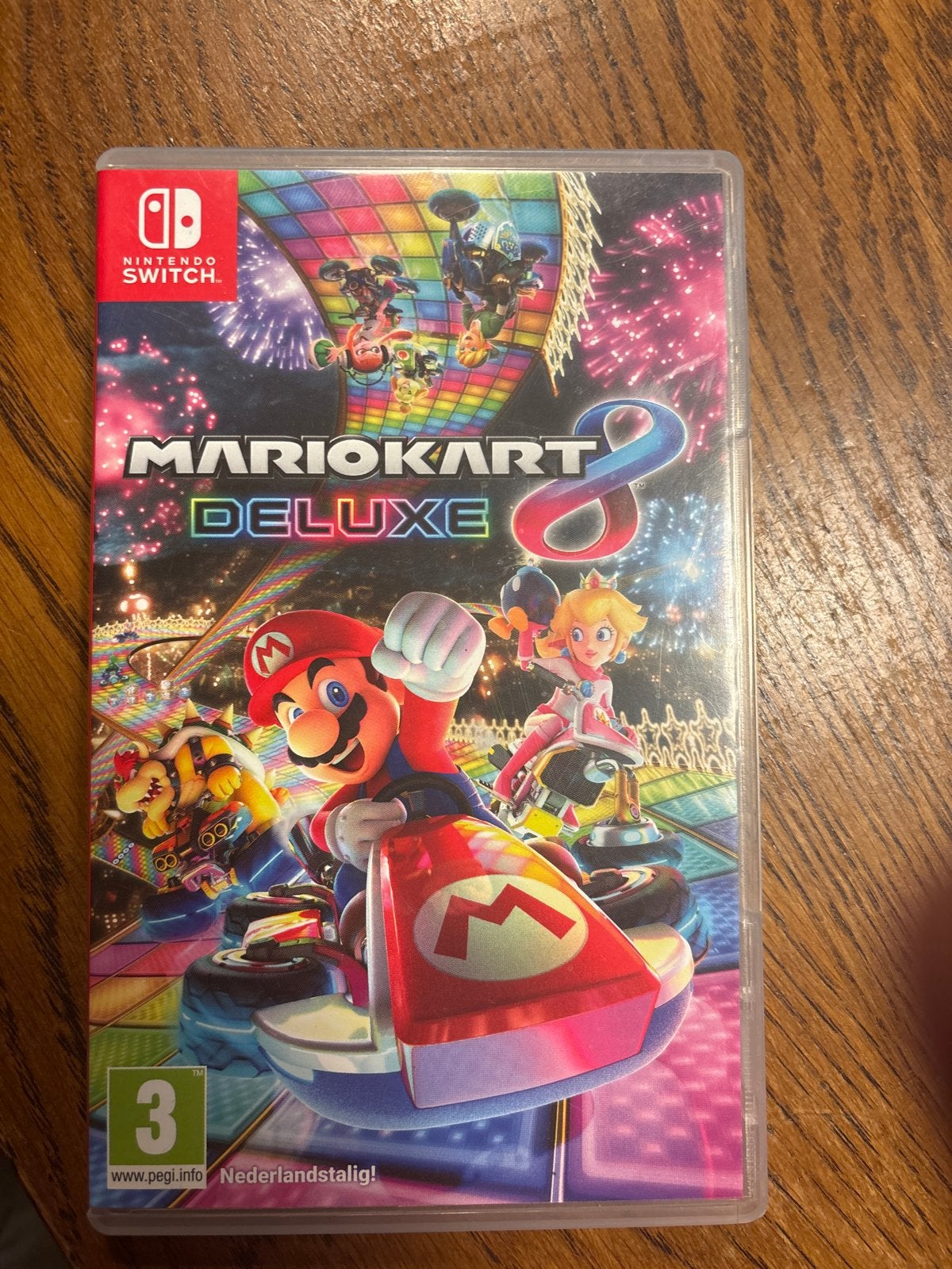Mario Kart 8 Deluxe - Nintendo Switch Race Spel, Gebruikt, Racen en Vliegen, Eén computer, Ophalen of Verzenden