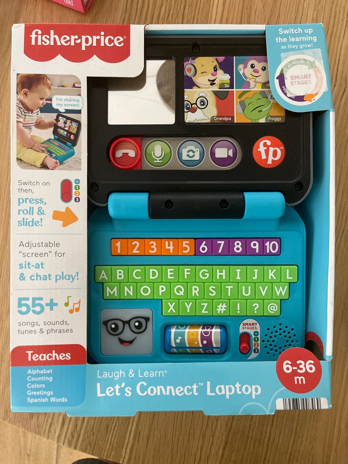 Fisher-Price Laugh & Learn Let's Connect Laptop - Nieuw, Kinderen en Baby's, Ophalen, Nieuw, Overige typen, Met licht