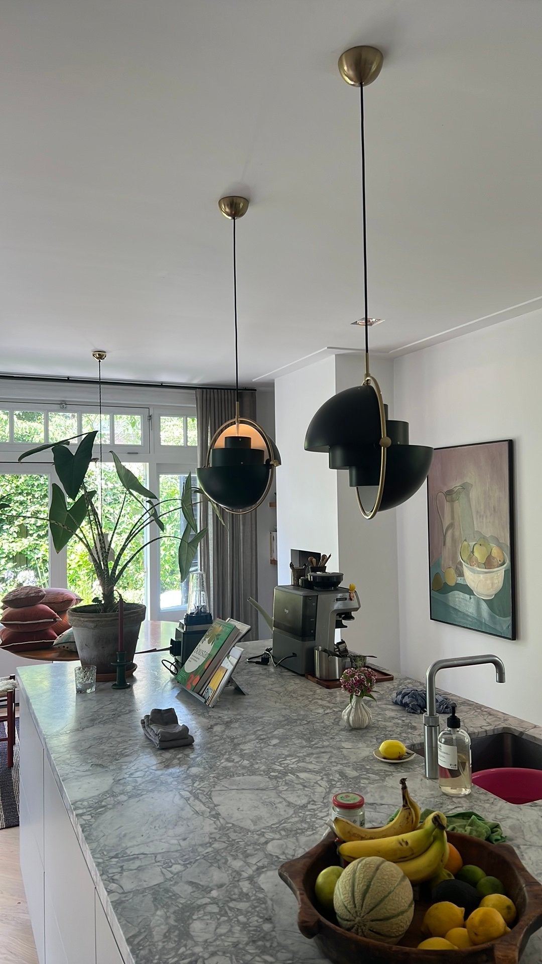 Gubi multi light 2x zwart, Ophalen of Verzenden, Zo goed als nieuw, Minder dan 50 cm