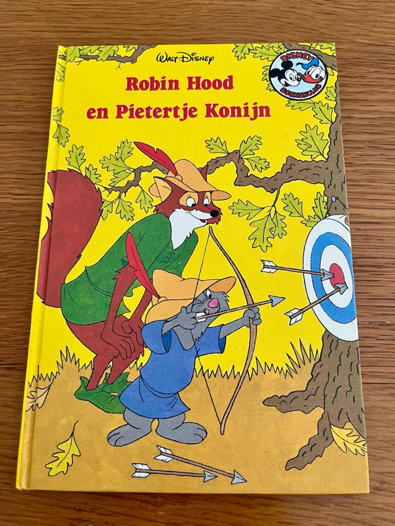 Walt Disney Robin Hood en Pietertje Konijn, Boeken, Kinderboeken | Jeugd | onder 10 jaar, Ophalen of Verzenden, Zo goed als nieuw
