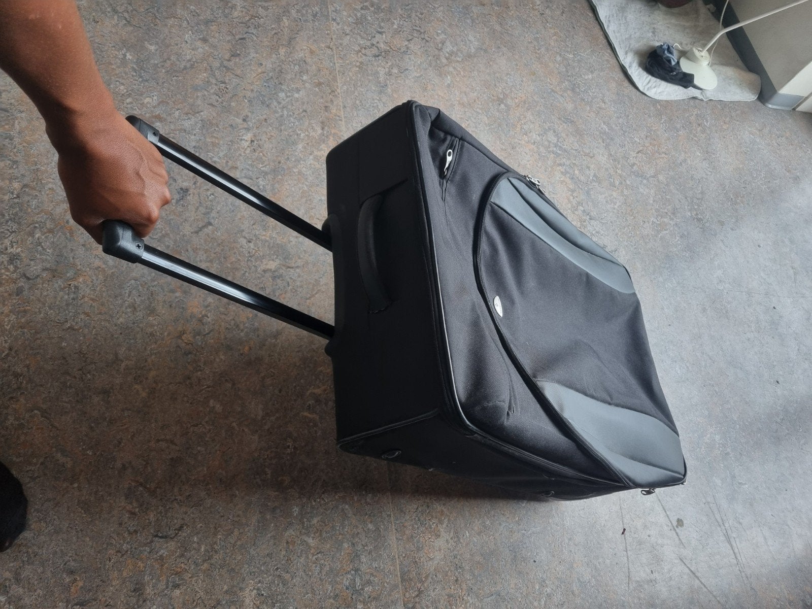 Samsonite Koffer, Wieltjes, Hard kunststof, Ophalen of Verzenden, Zo goed als nieuw