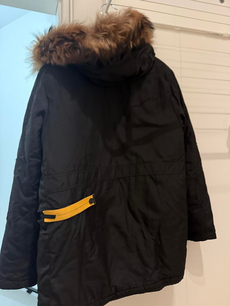 Parajumpers Anchorage Winterjas - Zwart, Maat L, Kleding | Heren, Jassen | Winter, Ophalen of Verzenden, Zo goed als nieuw, Maat 52/54 (L)