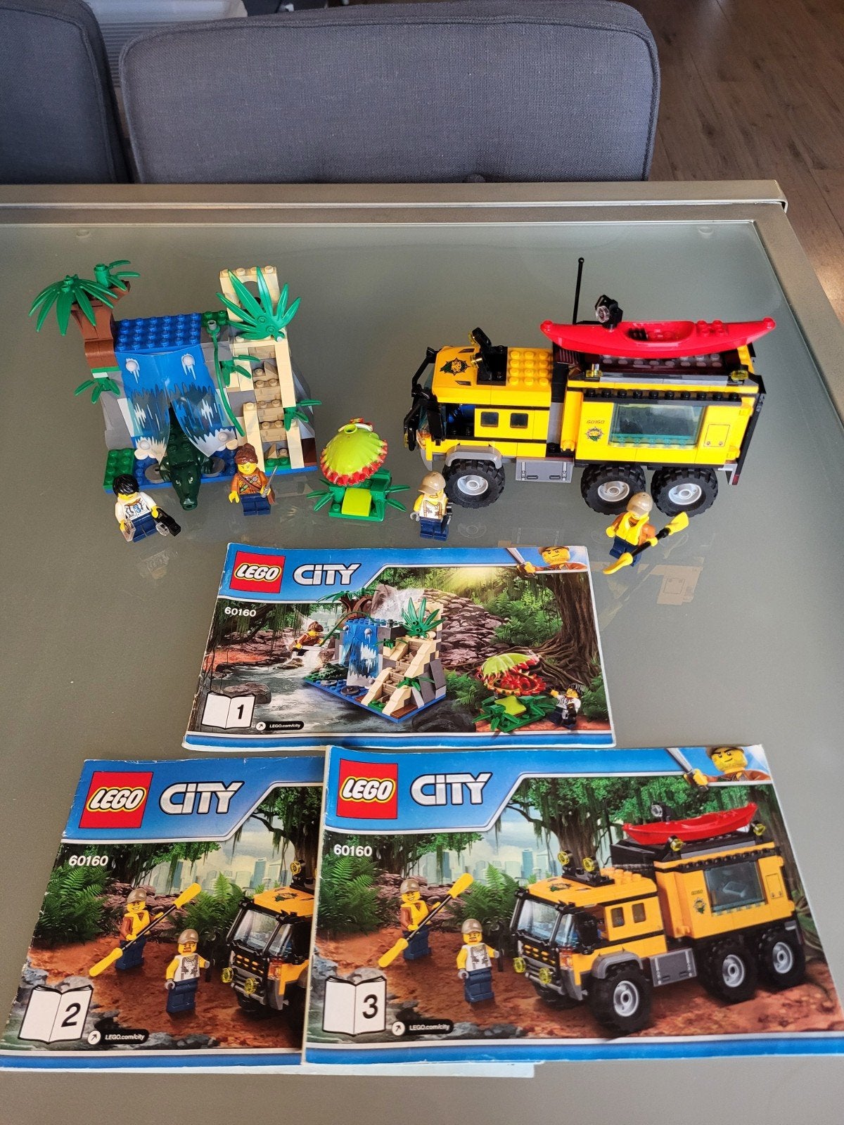 LEGO City Jungle Mobiele Jungle-onderzoekspost (60160), City, Lego, Ophalen of Verzenden, Zo goed als nieuw