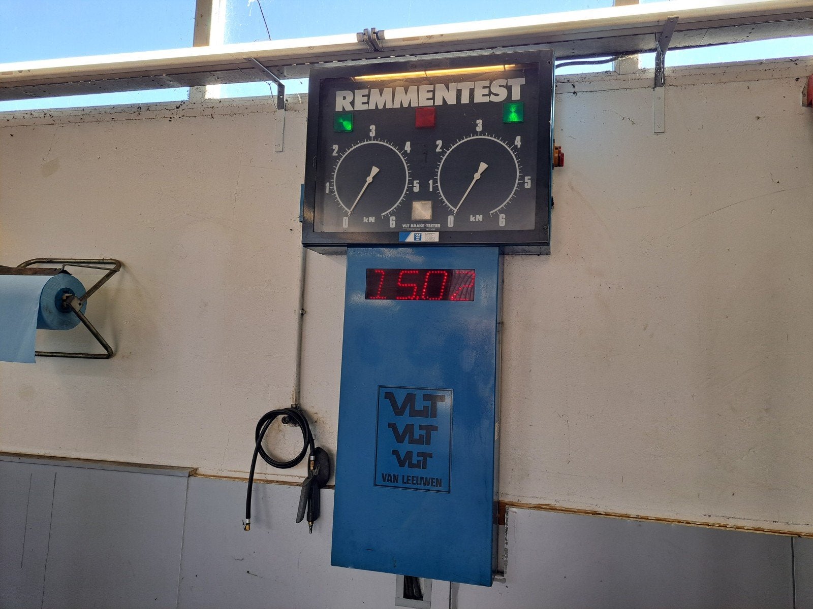 Autec/VLT van leeuwen techniek remmentestbank, Auto diversen, Autogereedschap, Ophalen, Gebruikt