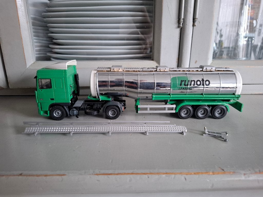 Tekno Mercedes vrachtwagen ( niet compleet), Ophalen of Verzenden, Gebruikt, Bus of Vrachtwagen, Tekno