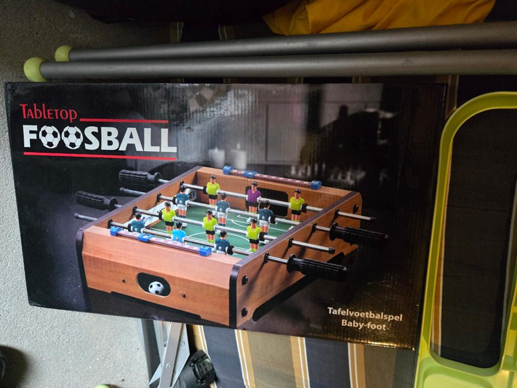Tabletop Foosball / Tafelvoetbalspel - Nieuw in doos, Kinderen en Baby's, Speelgoed | Voetbaltafels, Ophalen, Nieuw