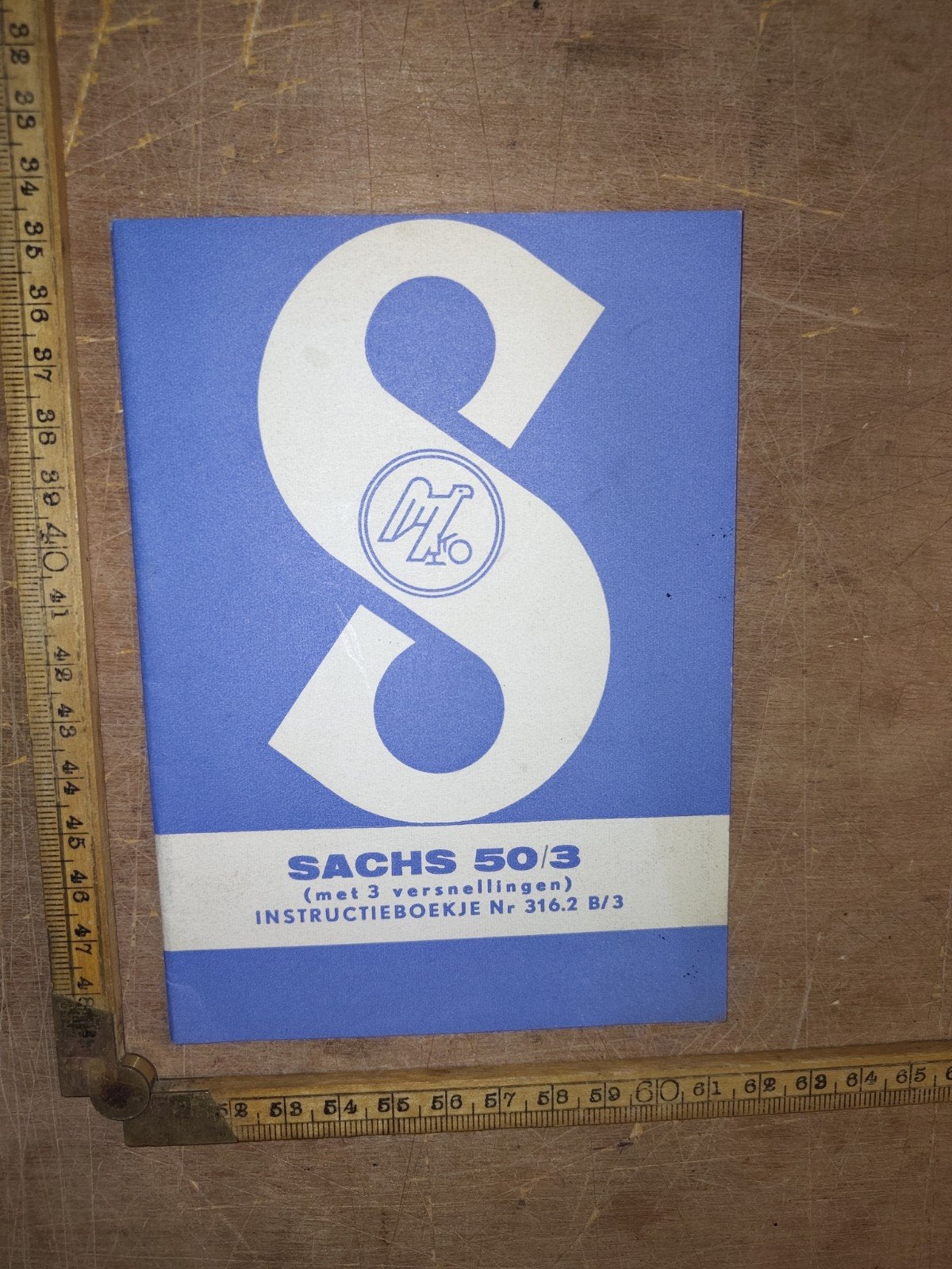 Handleiding Sachs 50/3  1960, Ophalen of Verzenden
