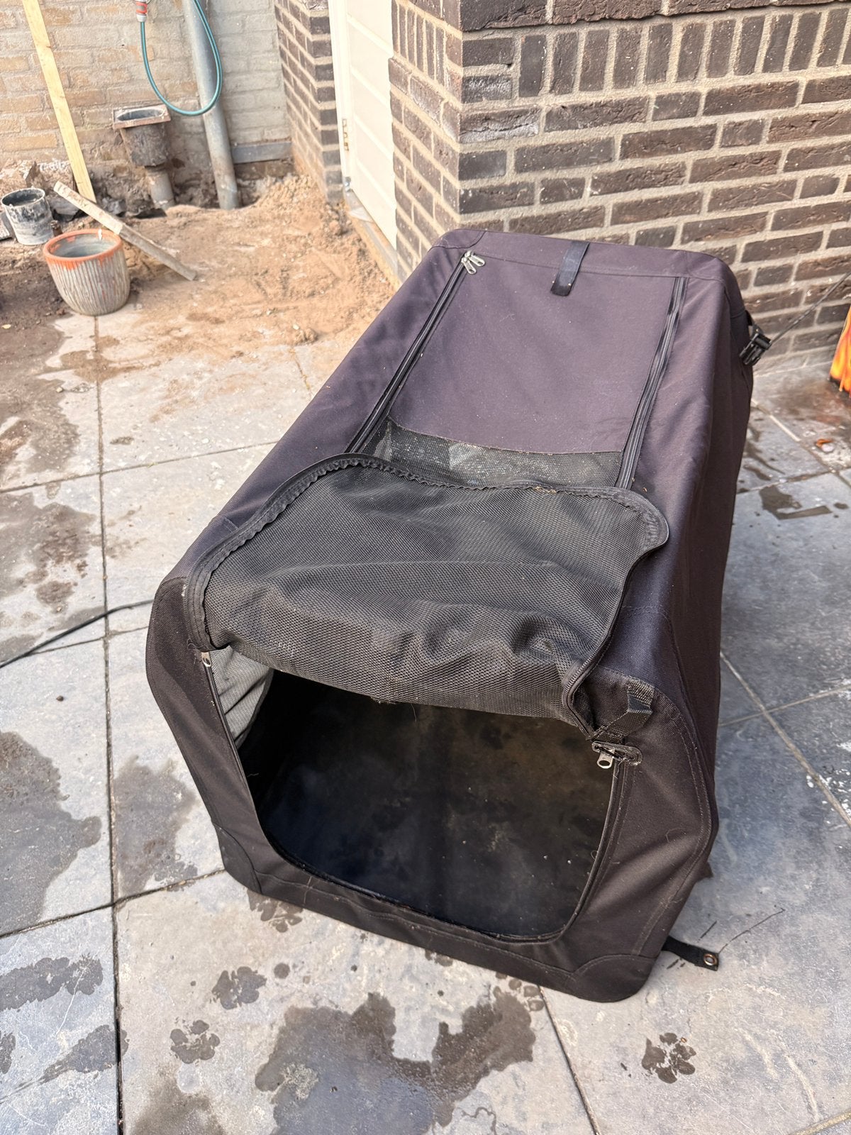 Adori stoffen hondenbench, Ophalen, Zo goed als nieuw