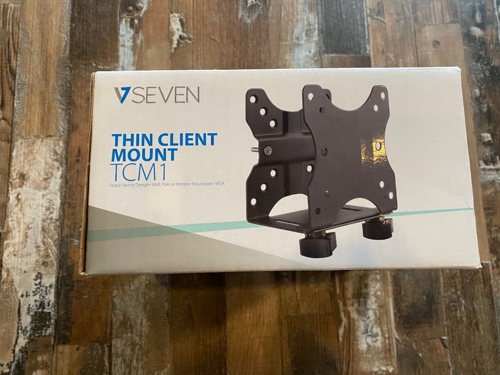 V7 Thin Client Computer Mount Zwart (NIEUW), Computers en Software, Ophalen of Verzenden, Nieuw, Onbekend