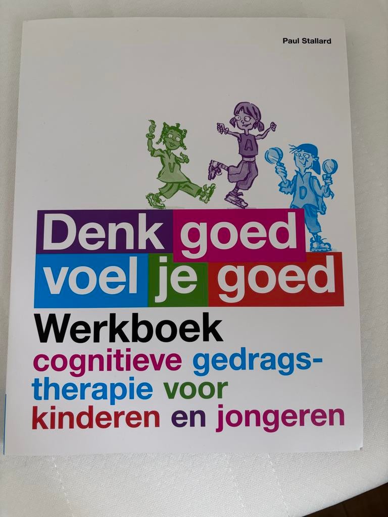 Werkboek Cognitieve Gedragstherapie voor Kinderen en Jongere, Ophalen, Zo goed als nieuw