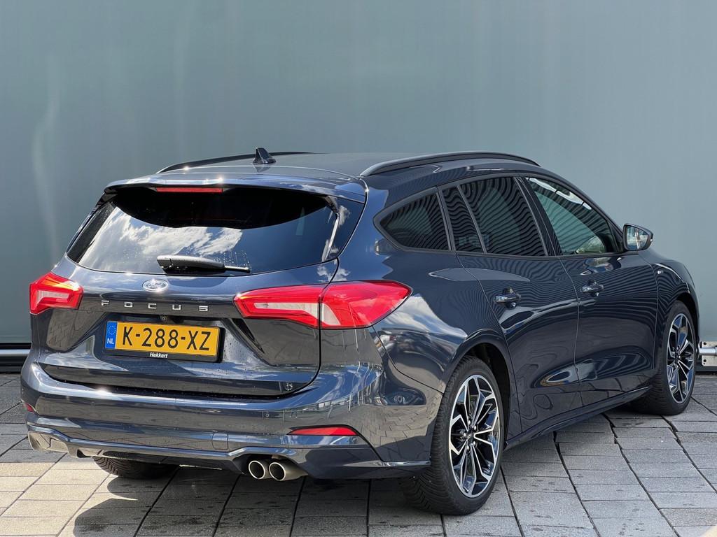 Ford FOCUS Wagon BWJ 2021 | 1.5TDCI 120PK ST Line X Business, Stof, Gebruikt, 4 cilinders, Blauw