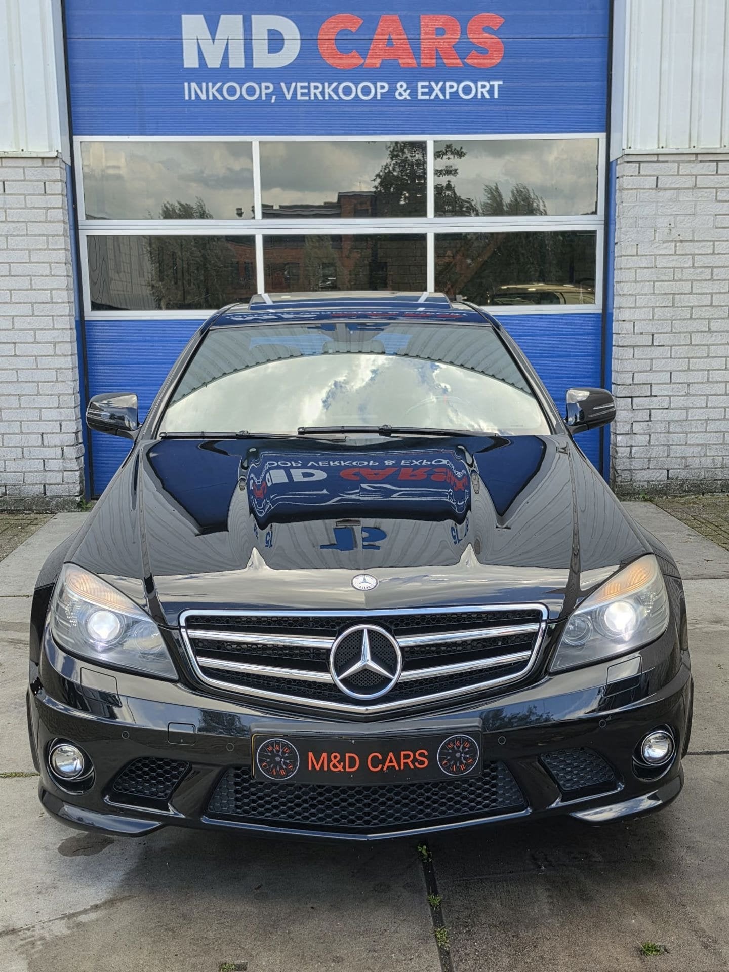 Mercedes-Benz C-klasse AMG 63 SCHUIFDAK/MEMORY STOELEN/PDC/N, Auto's, Automaat, Dealer onderhouden, Achterwielaandrijving, Zwart