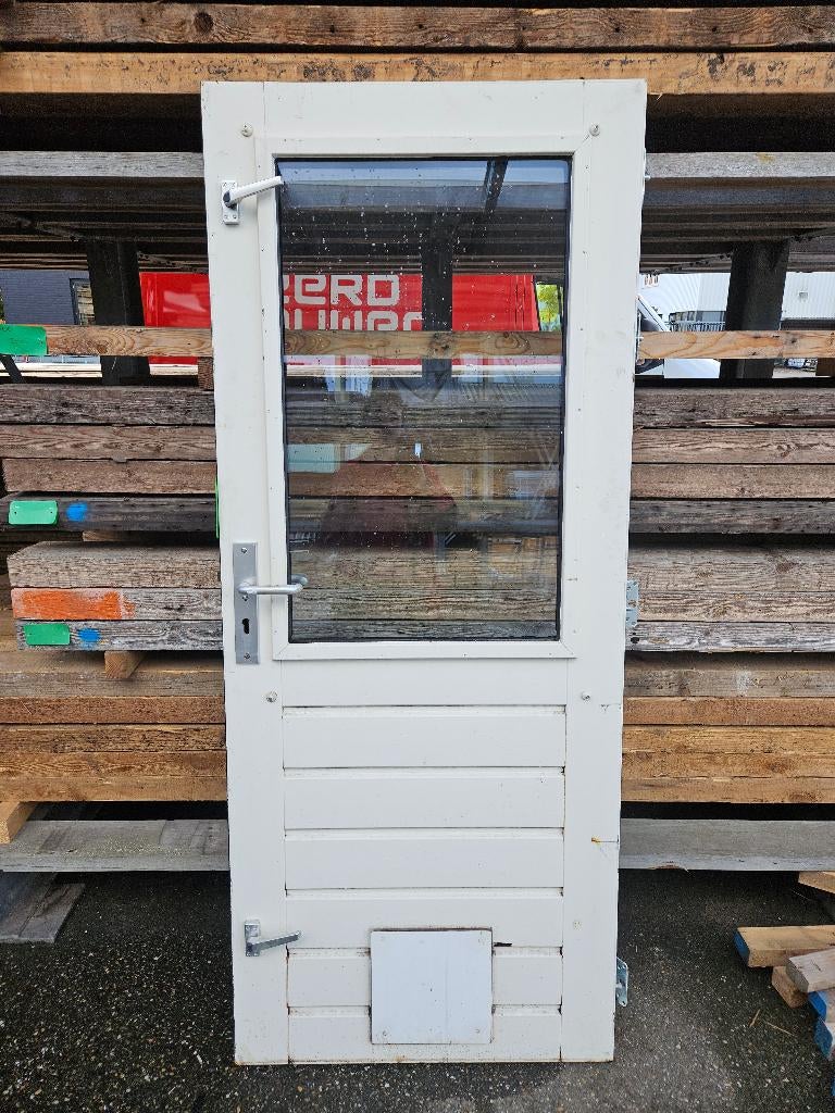 Achterdeur schuurdeur buitendeur deur 201 x 82,5 ( 328 ), Ophalen, 120 cm of meer, Nb, Nb