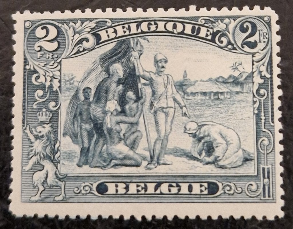 België 1915 - OBP 146 - Strijd tegen slavernij in Congo , Frankeerzegel, Ophalen of Verzenden, Postfris, Postfris