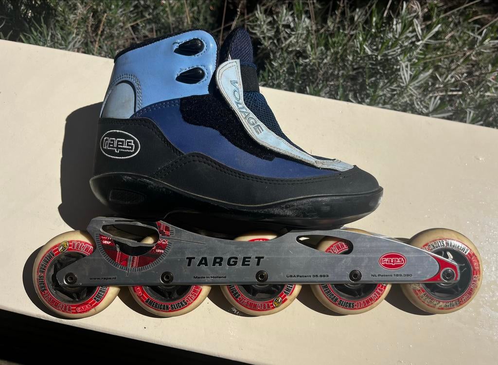 Skeelers Raps Voltage, maat 5, nog in goede staat, Overige merken, Gebruikt, Inline skates 5 wielen, Ophalen of Verzenden