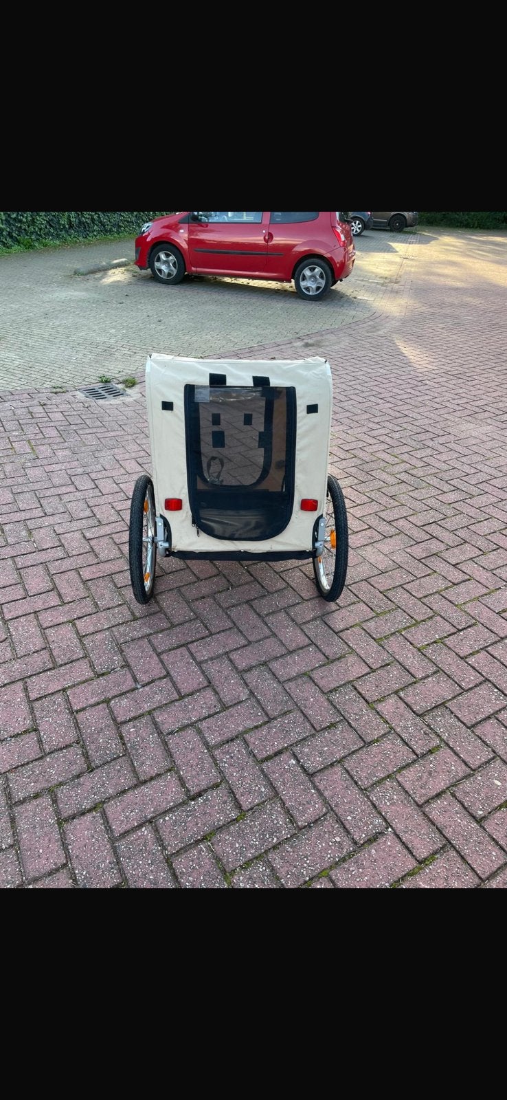 Honden kar, Ophalen, Zo goed als nieuw, Hondenkar