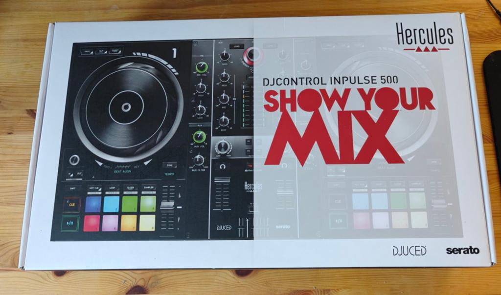 Hercules Inpuls 500 DJ controller, Muziek en Instrumenten, Ophalen of Verzenden, Zo goed als nieuw, Dj-set, Overige merken