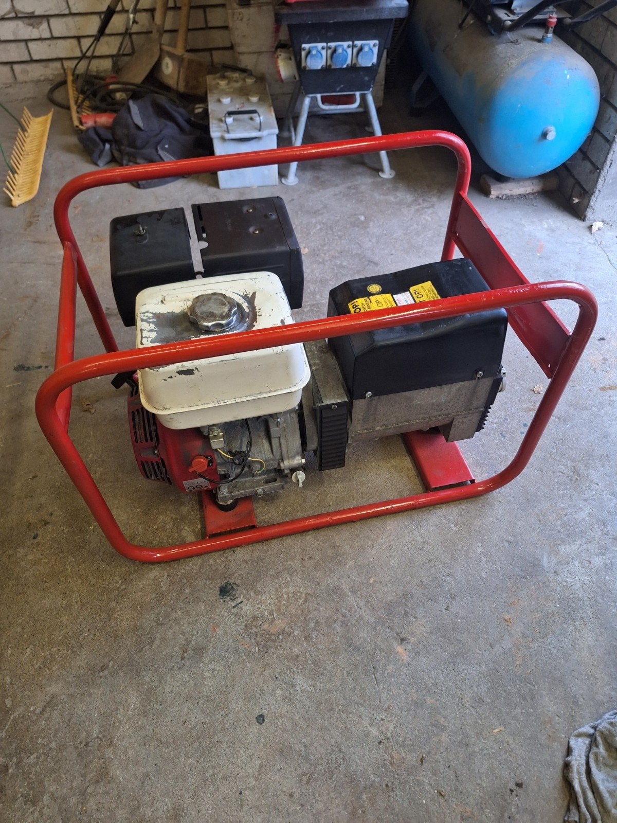 Aggregaat EP 7000 - 380V/220V - Werkt perfect, Ophalen of Verzenden