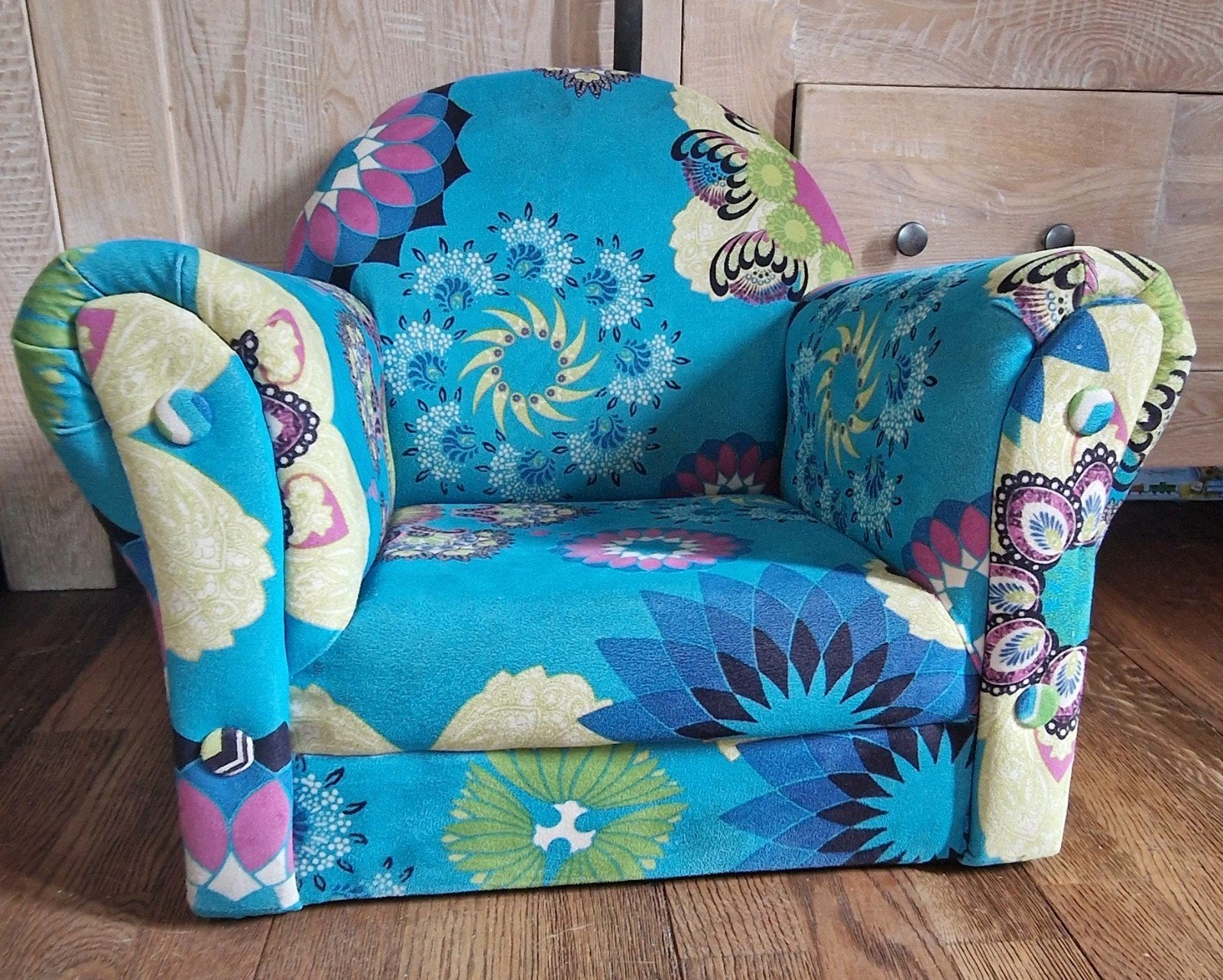 kinderfauteuil, Kinderen en Baby's, Kinderkamer | Tafels en Stoelen, Ophalen, Zo goed als nieuw, Stoel(en)