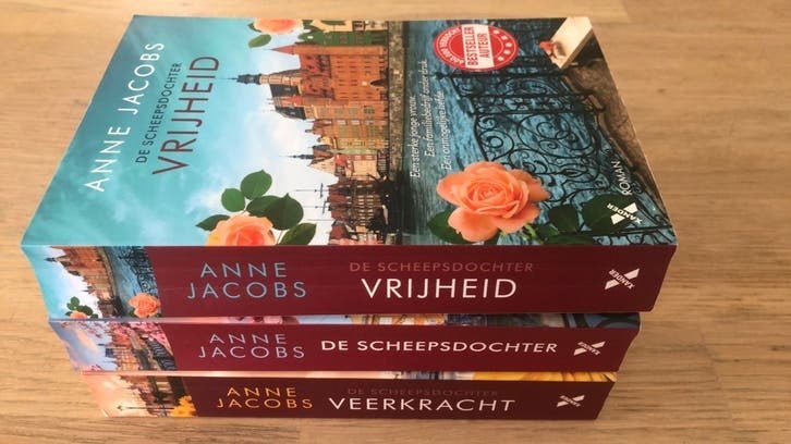 Serie boeken 3 van Anne Jacobs De Scheepsdochter, Ophalen of Verzenden, Zo goed als nieuw