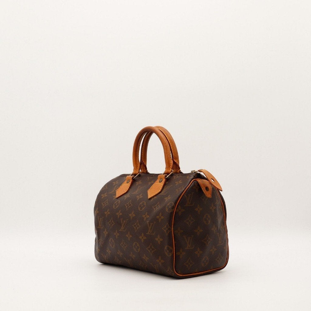 Louis Vuitton Speedy 25 25x19x15 cm handtas, Verzenden, Gebruikt, Bruin, Handtas