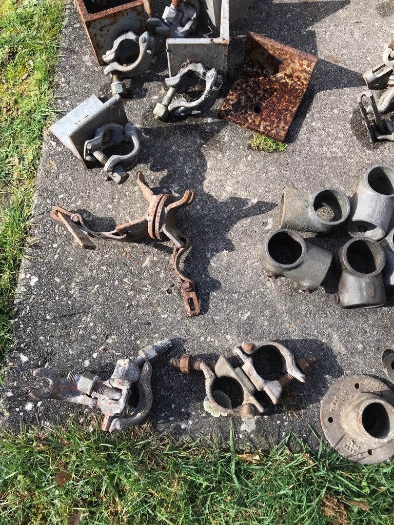 Koppelingen Steiger buis, Ophalen, Gebruikt, 50 tot 100 mm, Overige typen