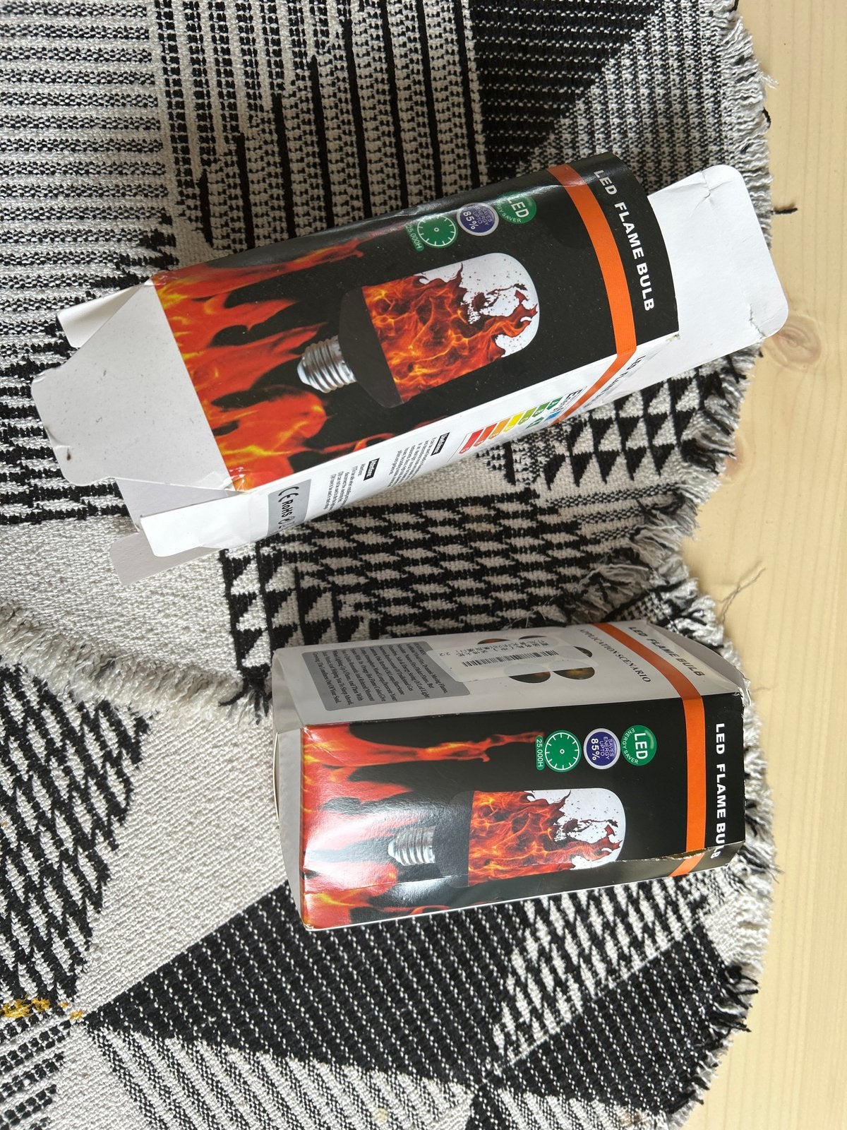 LED Vlam Lamp E27 - Sfeervolle Vlam Effect Verlichting, Led-lamp, Minder dan 30 watt, Nieuw, E27 (groot)