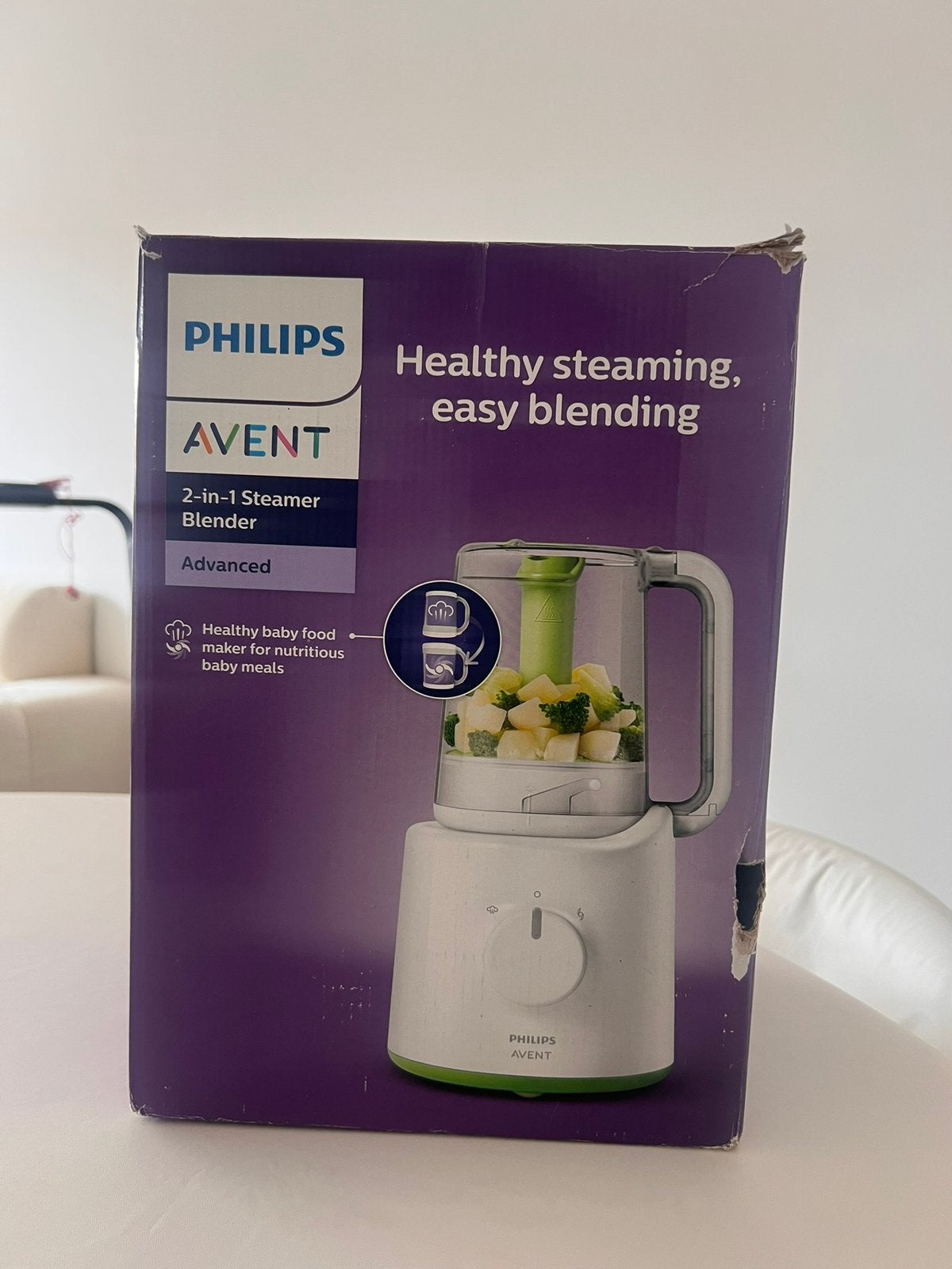 Philips avent scf870/20 - stomer / blender - stomen blenden, Ophalen of Verzenden, Zo goed als nieuw, Overige typen