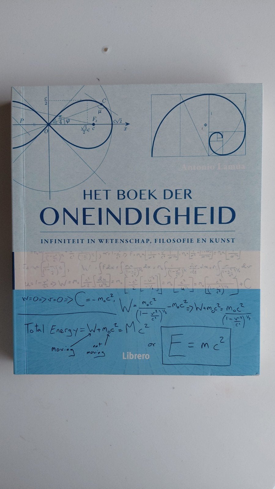 Antonio Lamua - Het boek der oneindigheid, Ophalen of Verzenden, Zo goed als nieuw, Antonio Lamua