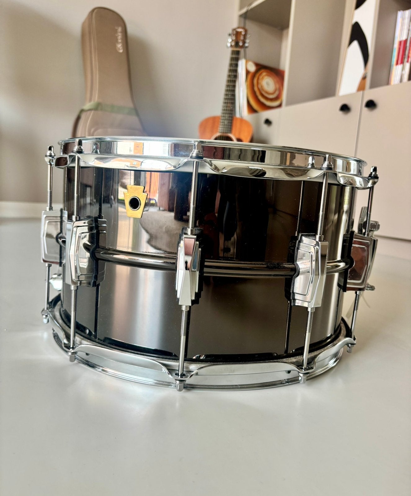 Ludwig Black Beauty snare 14x8, Ophalen of Verzenden, Zo goed als nieuw, Ludwig