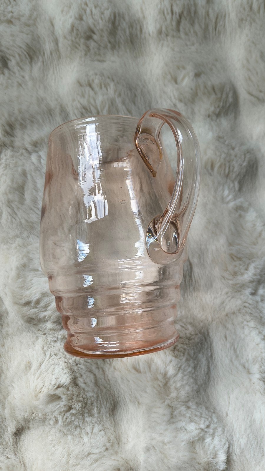 Rosaline persglas set (1930-1950), Ophalen of Verzenden