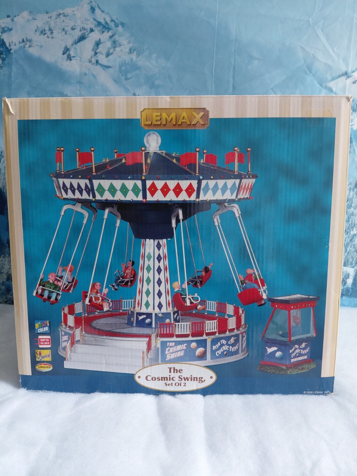 Lemax Cosmic Swing, Ophalen of Verzenden, Gebruikt