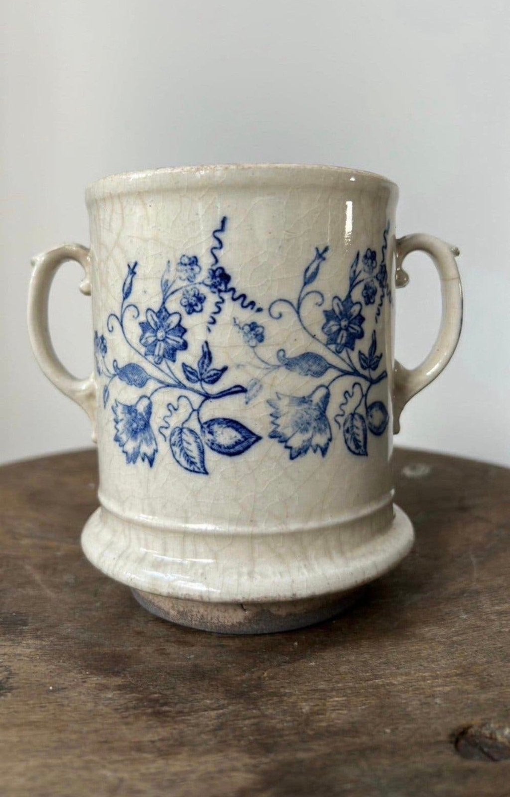 Vintage beboterde frans bovenstuk koffiekan, Ophalen of Verzenden