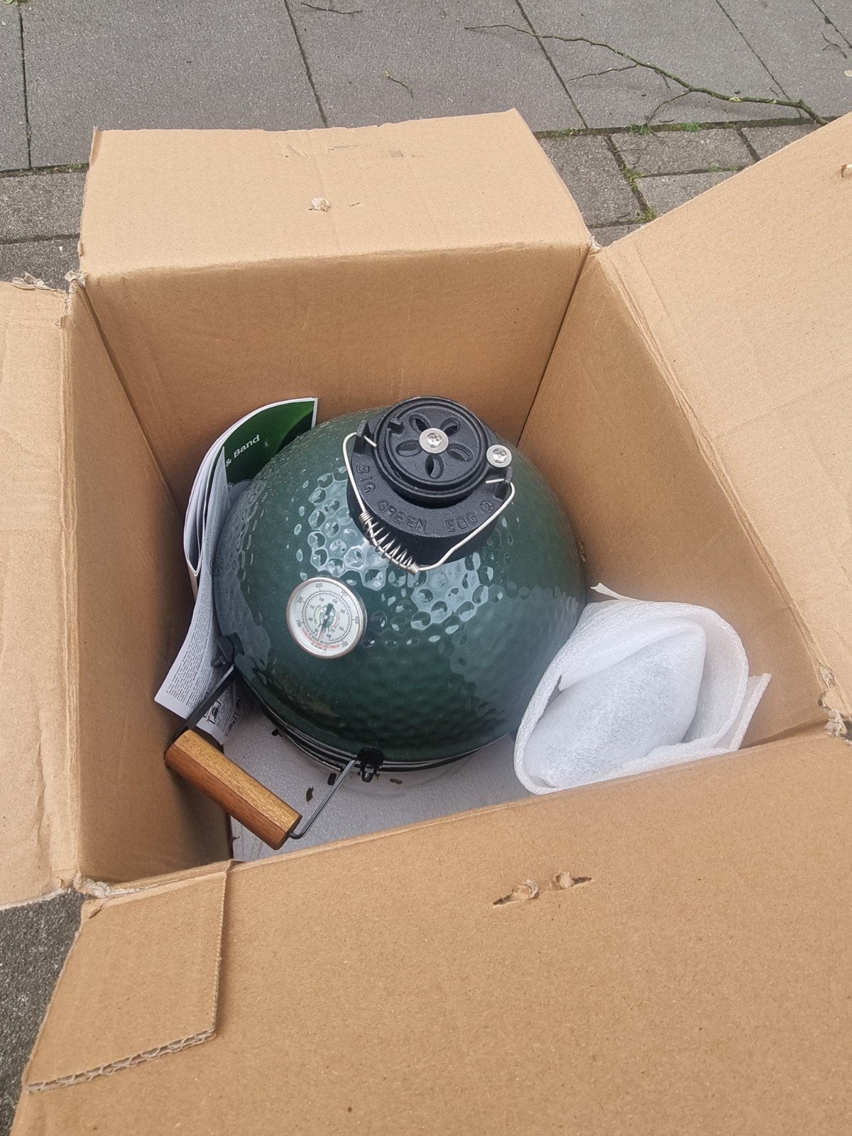 Big Green Egg Mini Kamado BBQ - Nieuw in doos, Ophalen, Nieuw, Big Green Egg