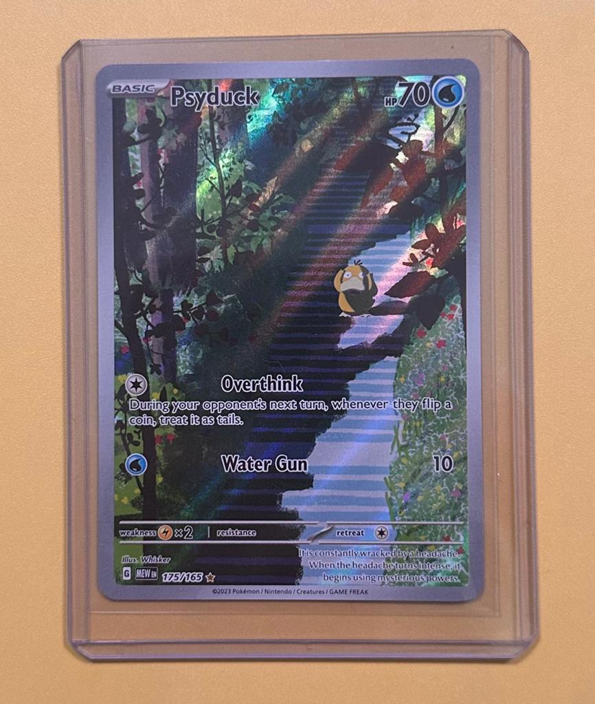Psyduck MEW 175 Near Mint, Ophalen, Zo goed als nieuw
