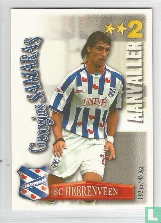 All stars 2003 FC Groningen - Georgios Samaras, Ophalen of Verzenden, Zo goed als nieuw, Overige binnenlandse clubs, Spelerskaart