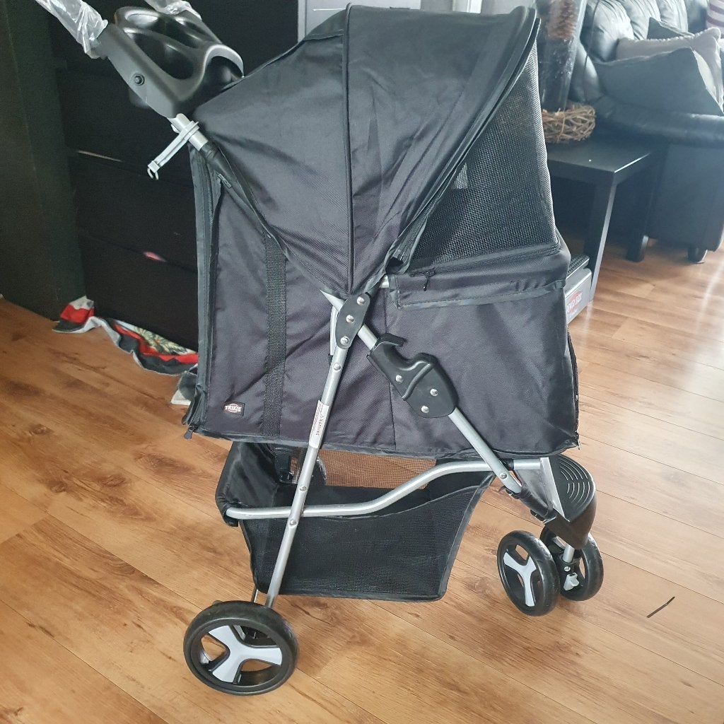 Trixie kleine Hondenbuggy zwart, Ophalen, Nieuw