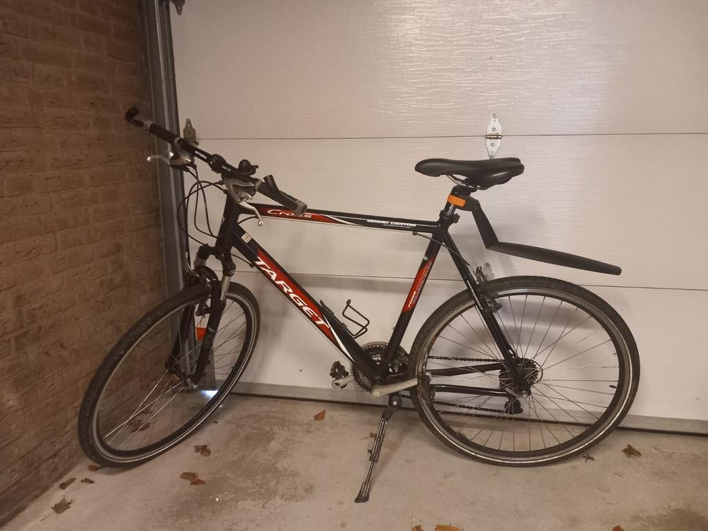 Sportieve herenfiets - Target Cross - Maat XL, 28 inch, Gebruikt, Vering, Velgrem