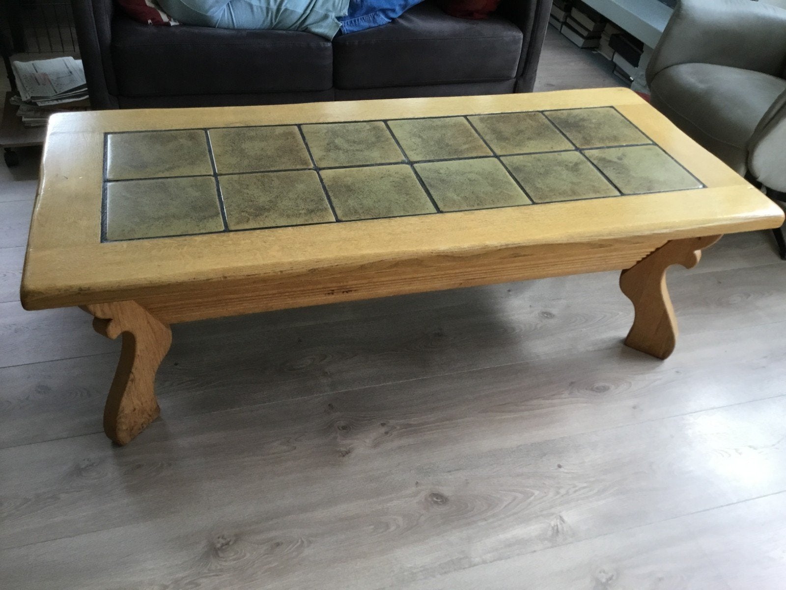 Salontafel, Huis en Inrichting, Tafels | Salontafels, Ophalen, Rechthoekig, 100 tot 150 cm, 50 tot 100 cm