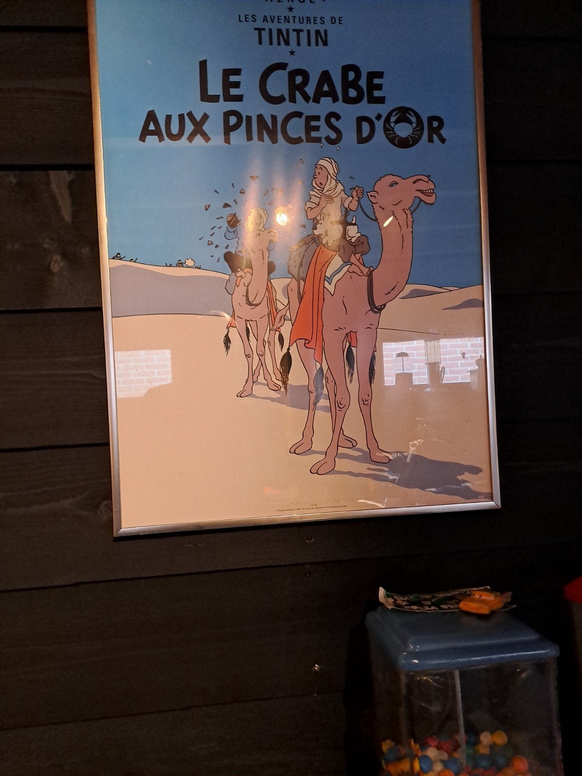 kuifje poster, Ophalen of Verzenden, Zo goed als nieuw, A1 t/m A3, Film en Tv