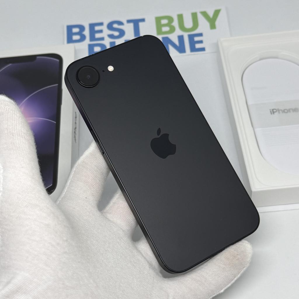 iPhone 17E 256GB zwart /krasvrij scherm /100% batt /garantie, 256 GB, Apple, Zwart, Zonder simlock